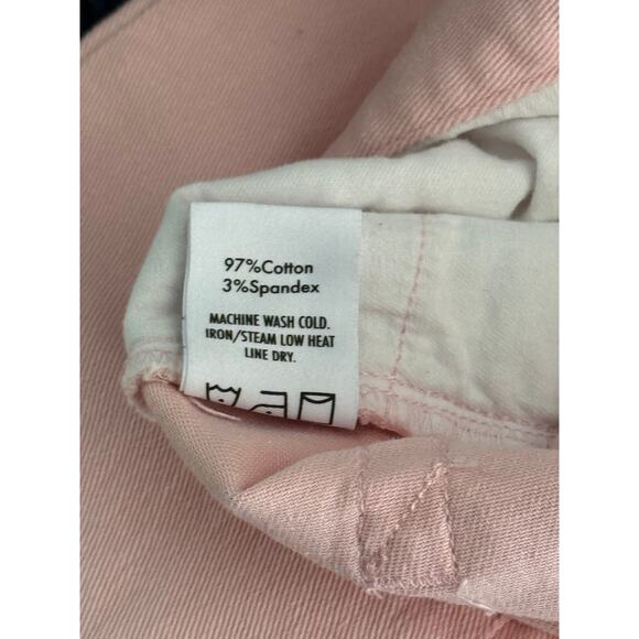 Men's Pink Dolphin Pink w/Yellow Tuxedo Stripe Cotton Blend Denim Jeans Size 30 - Picture 9 of 10